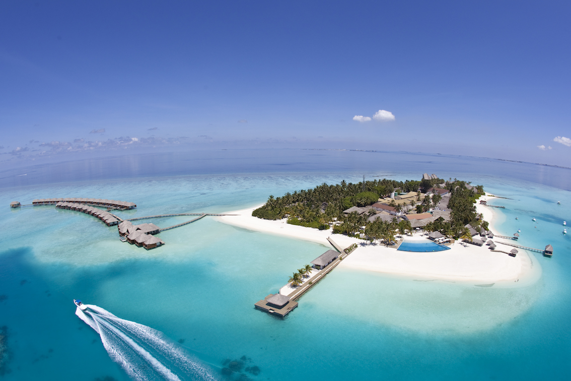Aerial Overview Velassaru c Velassaru Maldives