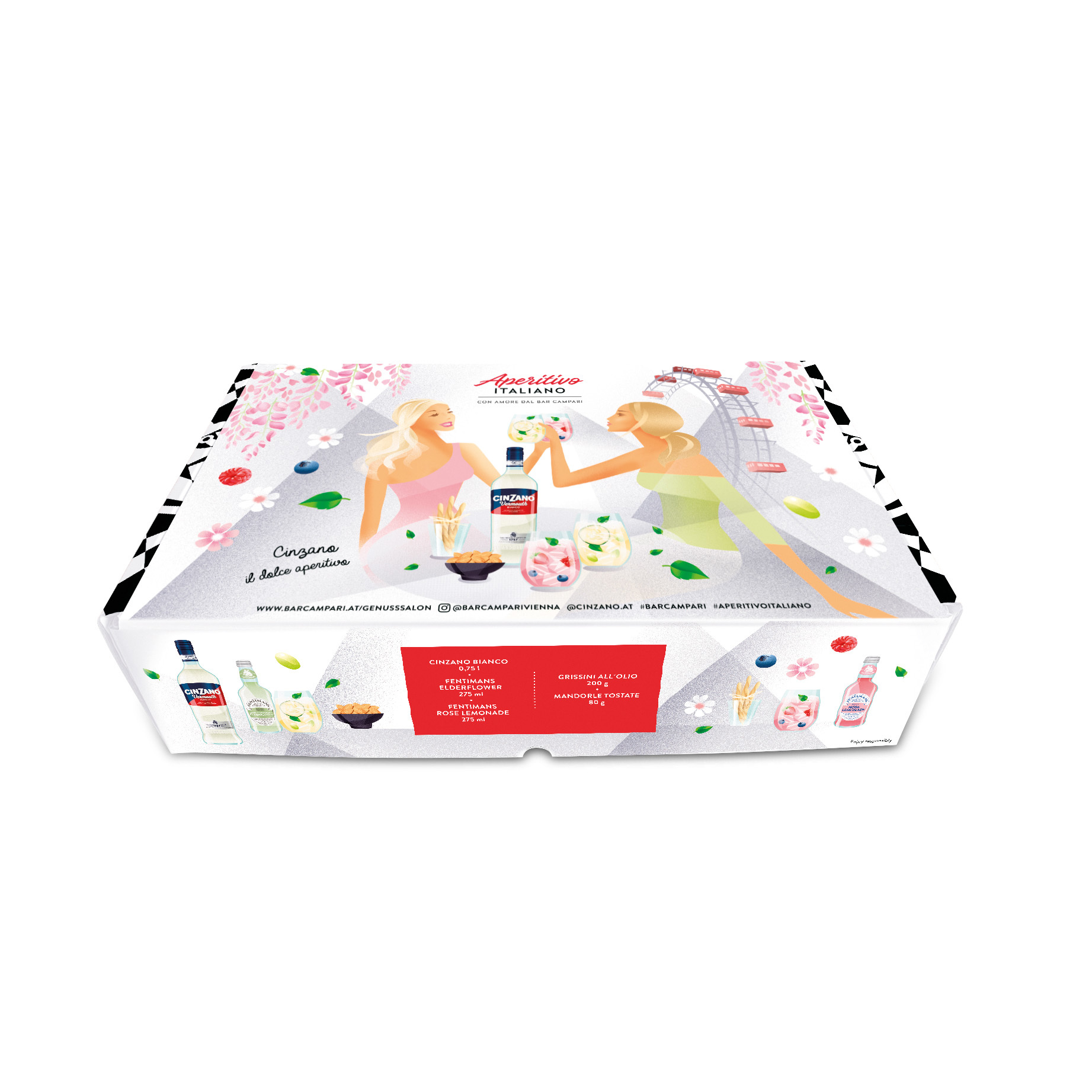 Bar Campari Genusssalon Cinzano Box Euro 3450