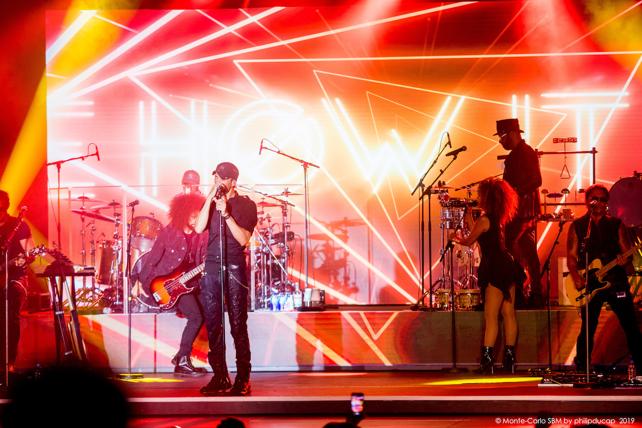 Konzert von Enrique Iglesias vom Monte Carlo Summer Sporting Festival c MONTE CARLO SMB by philipducap 2019
