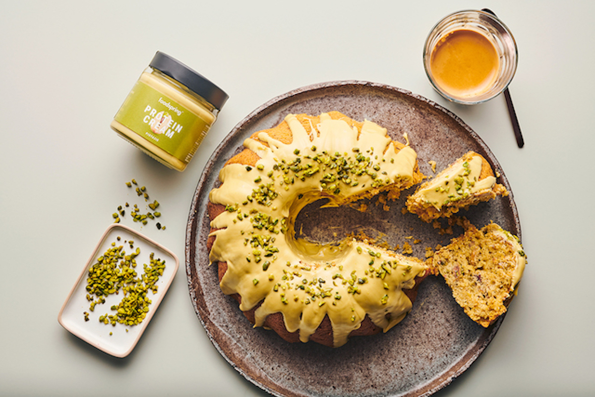 foodspring Protein Cream Pistazie limitierted Edition EUR 699 Pistazien Avocado Kuchen