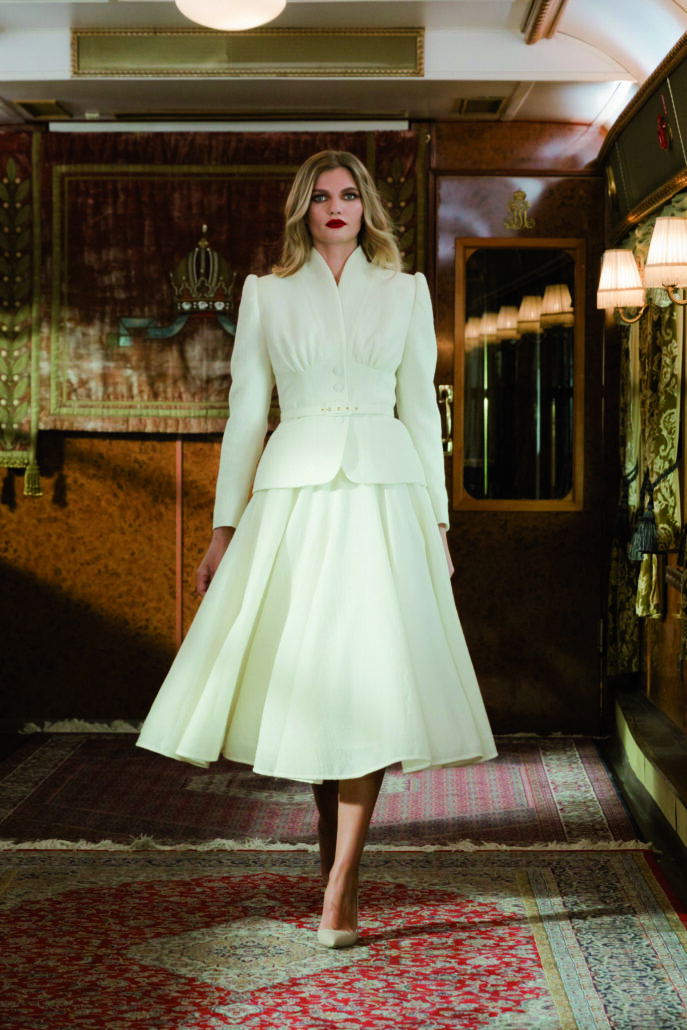 66 Love Letter Jacket ivory Daydream Skirt ivory AW22 23 c LippZahnschirm