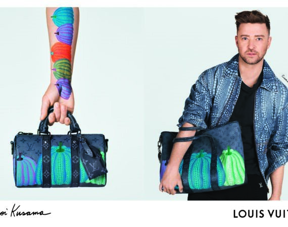 Louis Vuitton x Yayoi Kusama Drop 2 Campaign Justin Timberlake 1