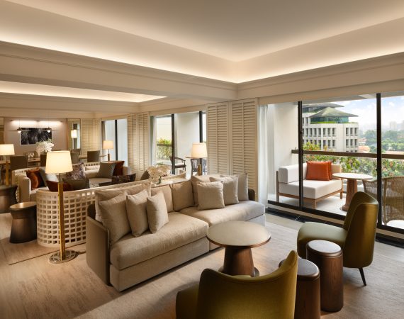Conrad Singapore Orchard ConradSuite LivingRoom