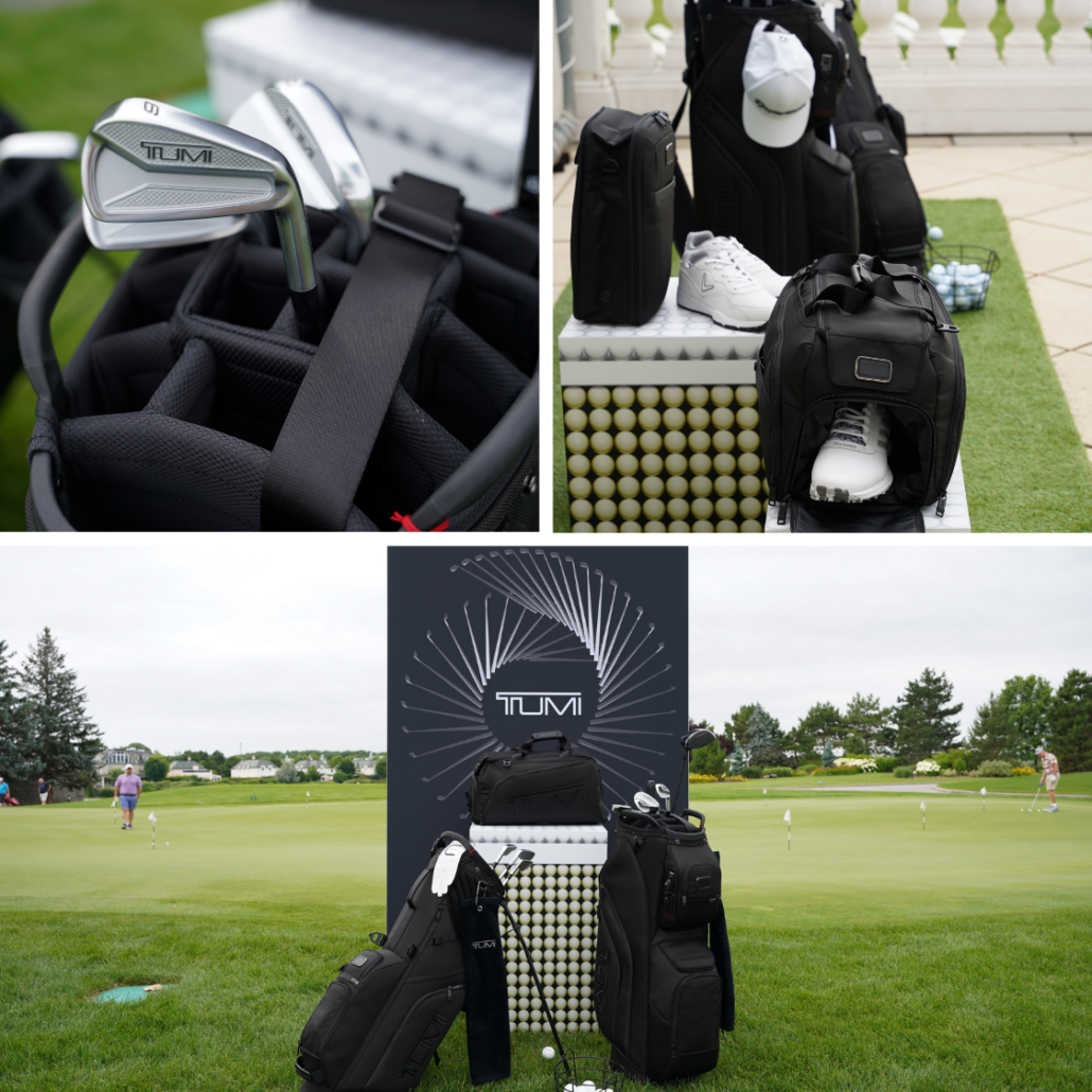 TUMI Golf Collage