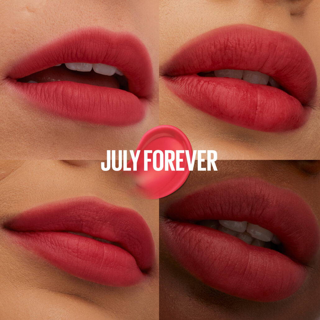 MAYBELLINE TEDDY TINT ATF SHADE CARD JULYFOREVER