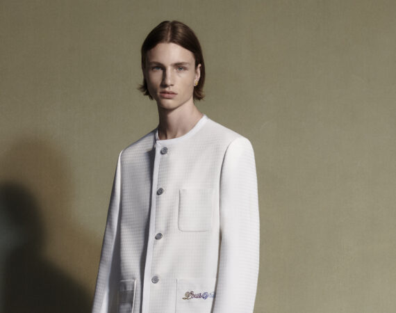LOUIS VUITTON MENS SPRING 2025 LOOK 1