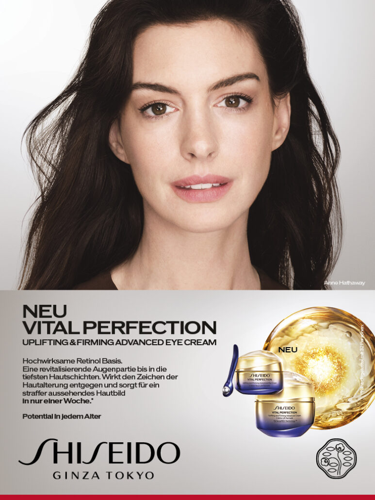 Shiseido Vital Perfection Advanced Eye Cream Anne Hathaway