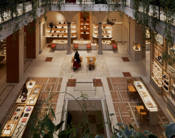 MILANO MONTENAPOLEONE STORE EMPTY SET 01