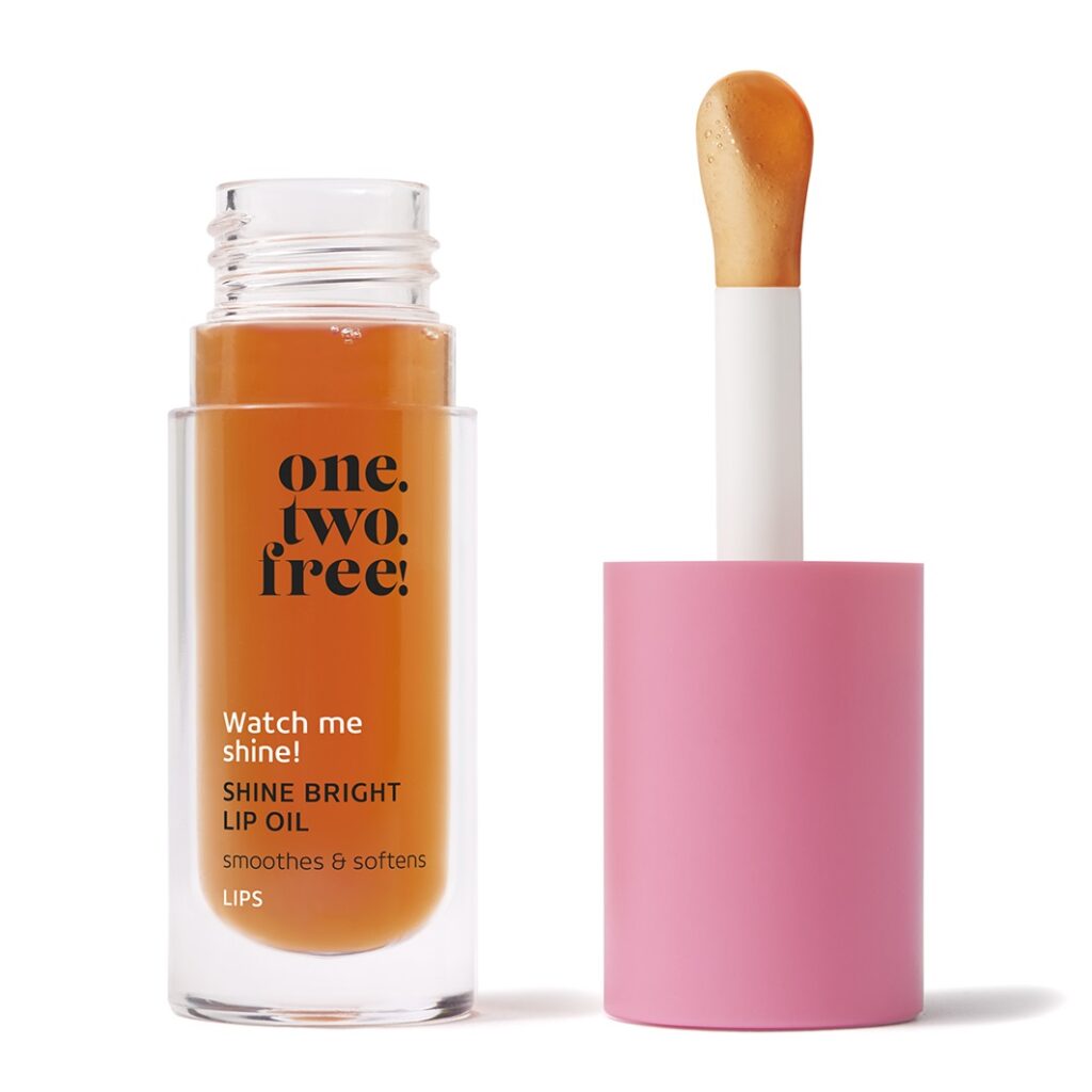 one.two .free Shine Bright Lip Oil Oh Orange 5ml 1399E 01 1024x1024 1