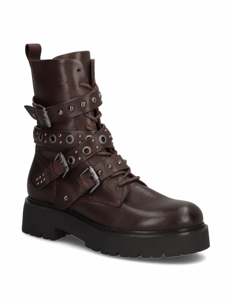 Kate Gray Glattleder-Schnürboots um 110€ 