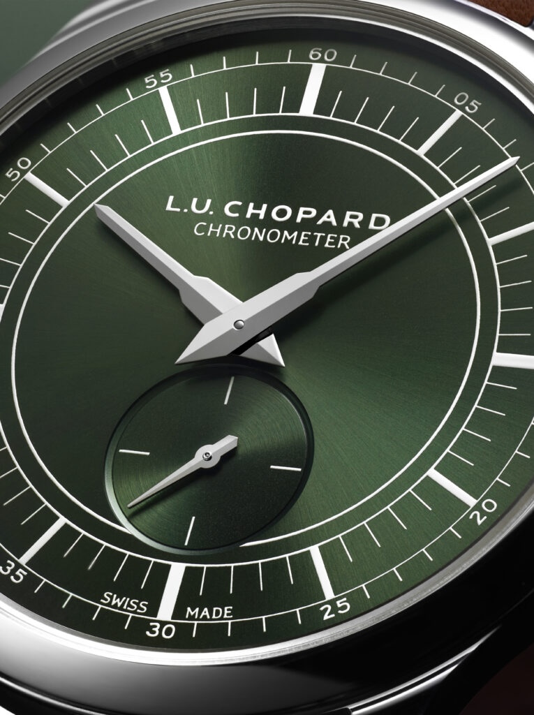 168629 3001 L.U.C XPS Forest Green ©Federal Studio 3 765x1024 1