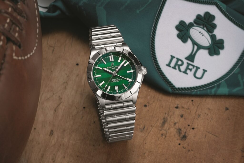 20 Breitling Chronomat 40 Six Nations Ireland Ref. A323987B1L1A1 StillLife CMYK 1024x683 1