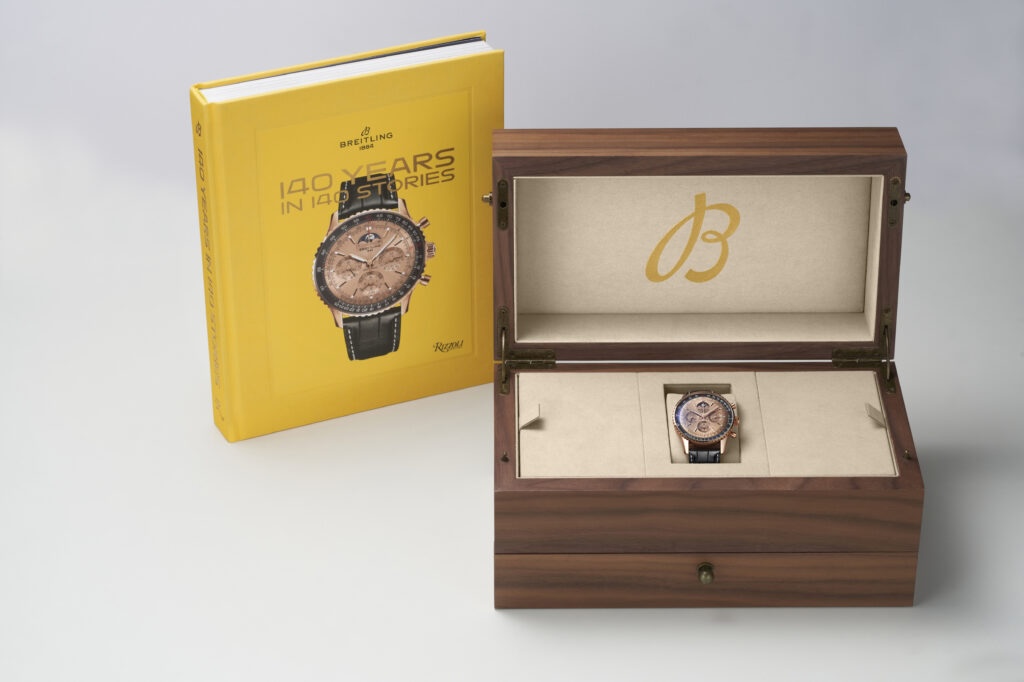 41 Deluxe edition of the book Breitling 140 Years in 140 Stories Navitimer RGB 1024x682 1