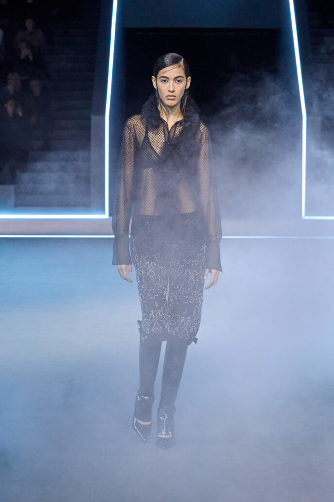 75 DIOR MODE FEMME FALL WINTER 2025 2026 LOOK 75
