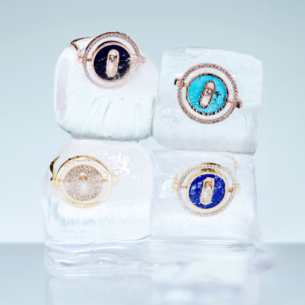 Messika Paris Summer 2024 Campaign Lucky Move PM Rings %C2%A9Olivia Haudry