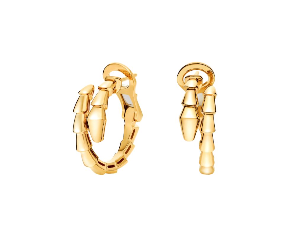 Bvlgari Serpenti Viper Ohrringe 860239 Gelbgold EUR3600