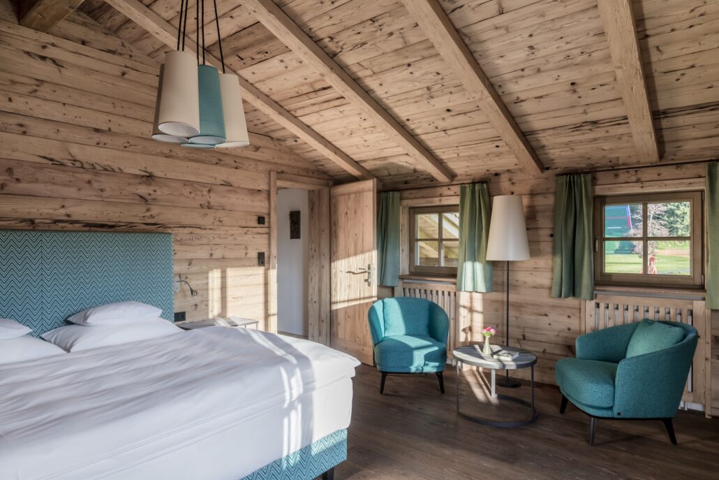 Gut Steinbach Chaletdorf Schlafzimmer 04