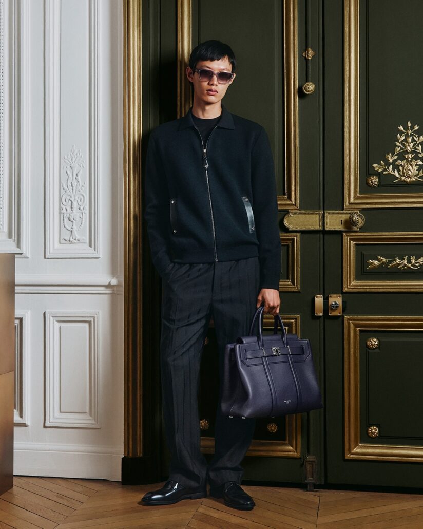 LOUIS VUITTON MENS NEW FORMAL FALL WINTER 2025 LOOK 7