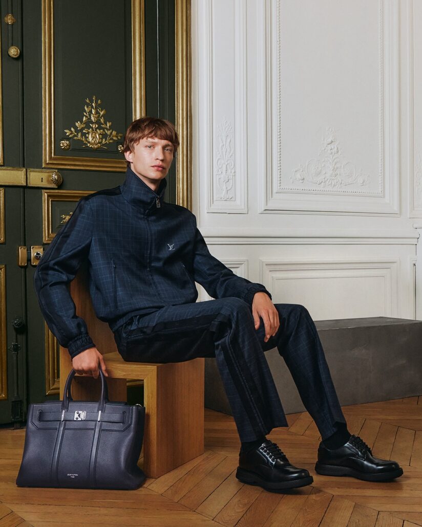 LOUIS VUITTON MENS NEW FORMAL FALL WINTER 2025 LOOK 9