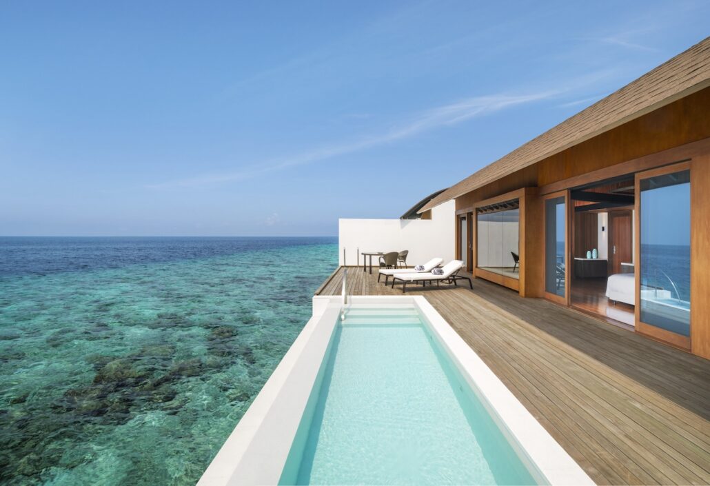 The Westin Maldives Miriandhoo Resort Overwater villa