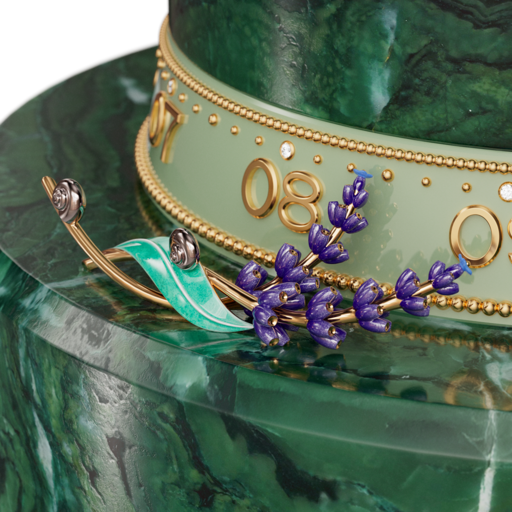 3D Brassee de Lavande automaton @Van Cleef Arpels 3