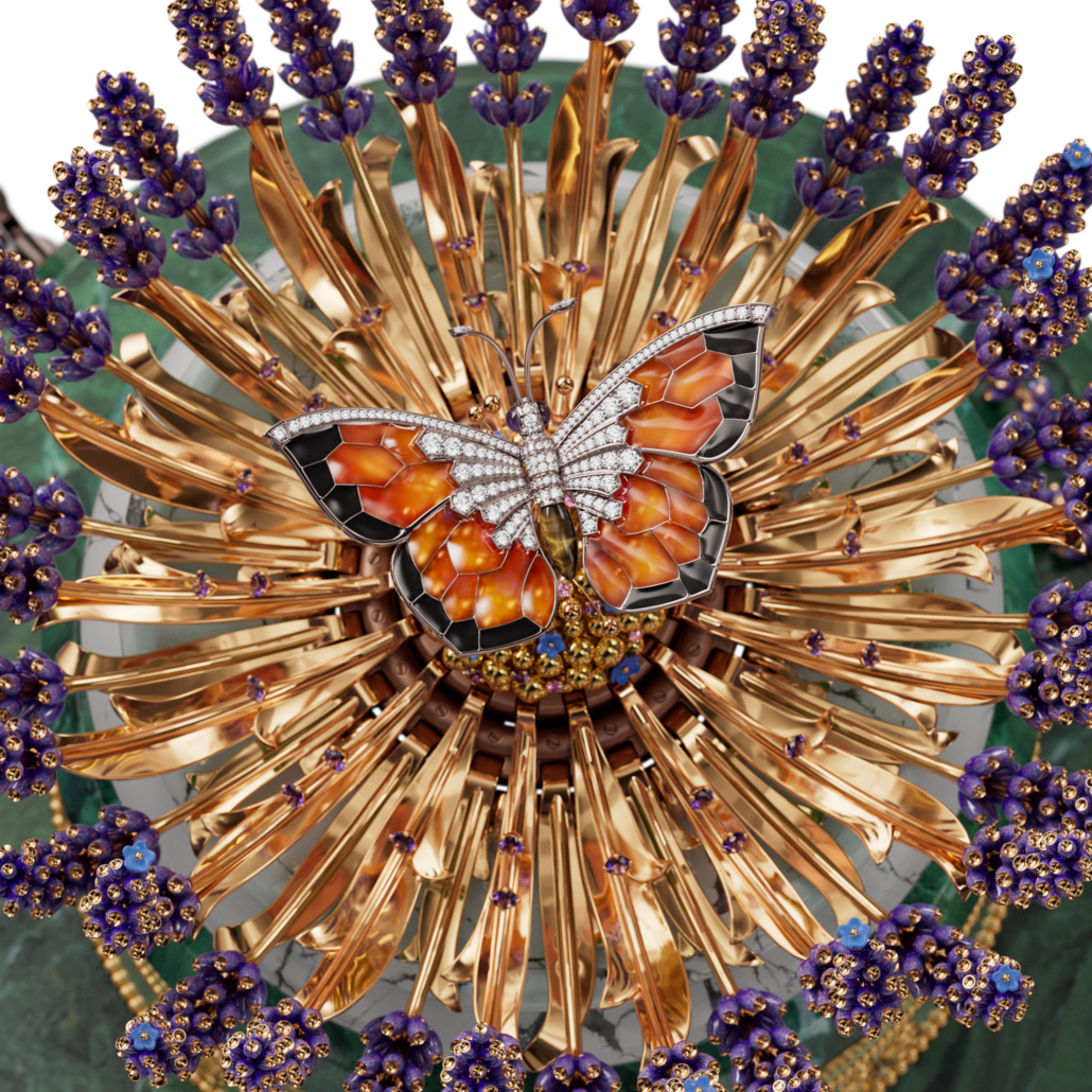 3D Brassee de Lavande automaton @Van Cleef Arpels 7