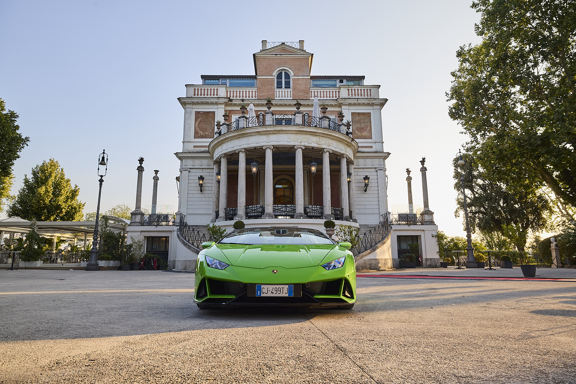 Anantara Concorso Roma Casina Valadier Lamborghini Huracan