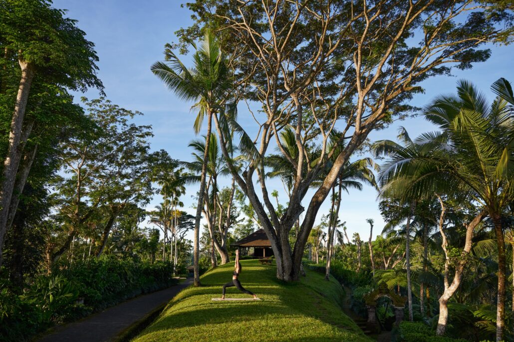 COMO Shambhala Estate Yoga at the Lawn