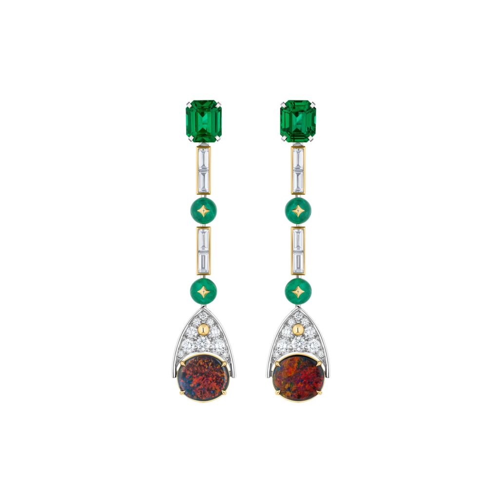 SAVOIR EARRINGS LOUIS VUITTON VIRTUOSITY COLLECTION LOUIS VUITTON HIGH JEWELRY