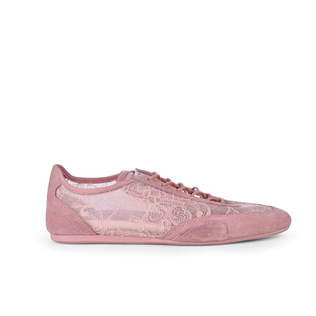 ZUKI SUNNY F ZGB LEATHER MIX JIMMY CHOO LAC X ROSE MIX