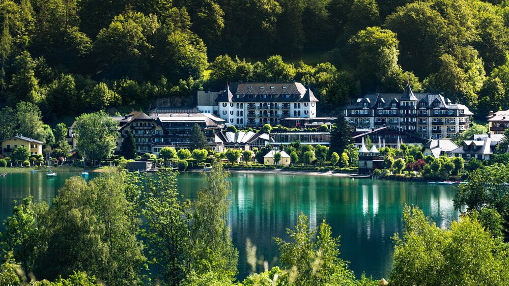 sommerliche aussenansicht ebners waldhof