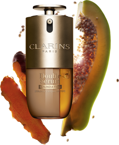 Clarins Double Serum Foundation 30ml Papaya Curcuma M5N Bildrechte bis 31.12.2027