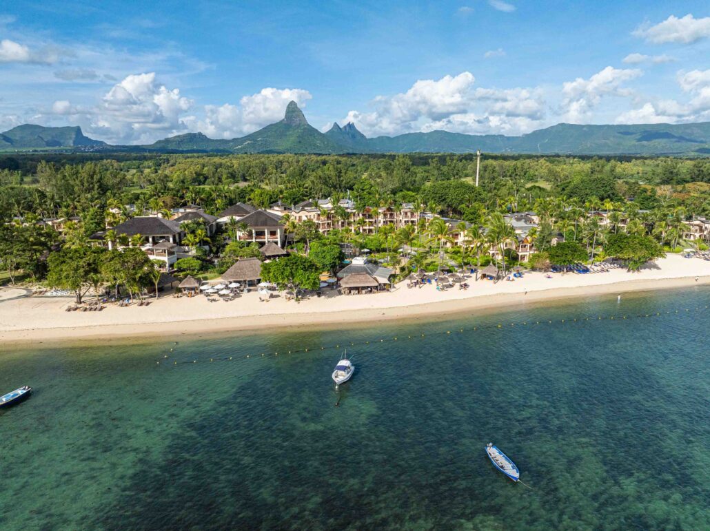 Hilton Mauritius Aerial Beach Resort View 1