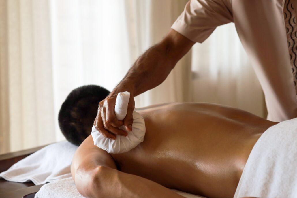 Kuda Villingili The Spa Ayurveda Massage Herbal Poultice