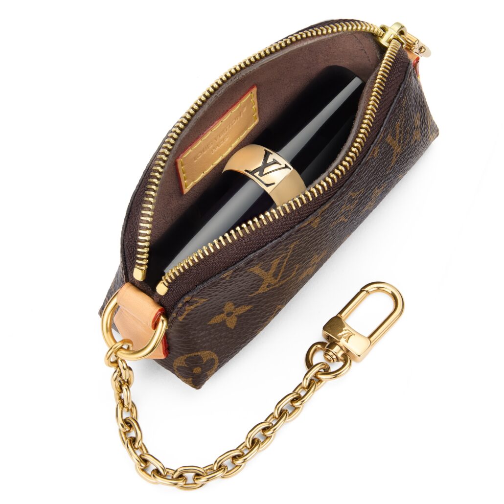 LIPSTICK COSMETIC POUCH INTERIOR VIEW 2