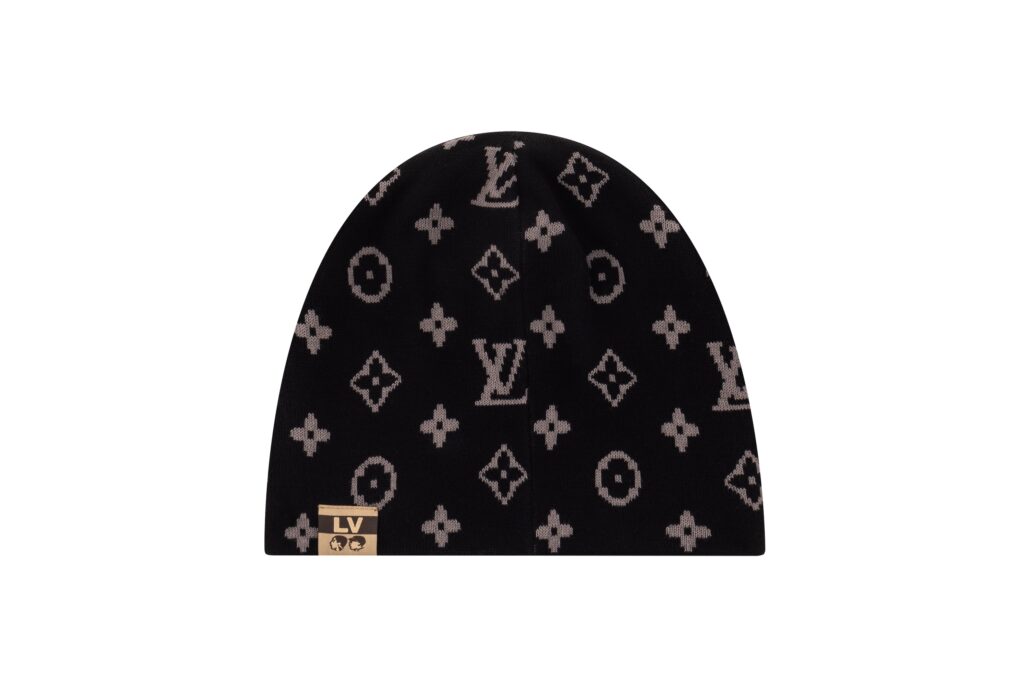 LV FIT MONOGRAM BEANIE BLACK 2