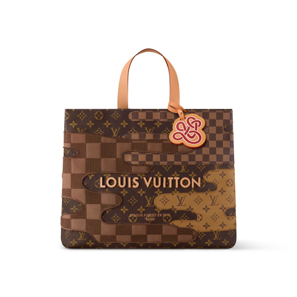 LV MONOGRAM LANDSCAPE SHOPPER TOTE