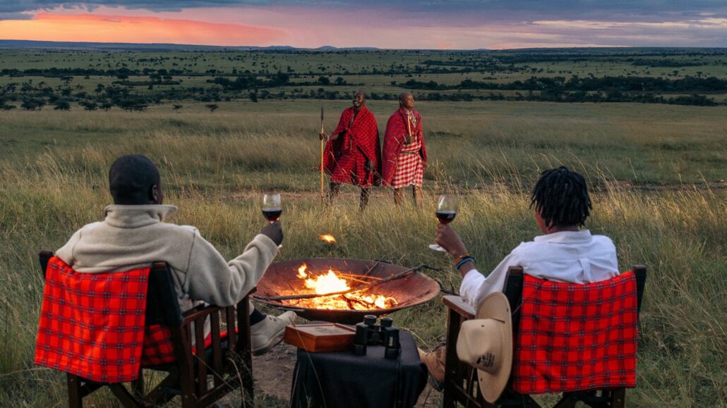 Luxurious Safari Romance Sundowner Copyright Olare Mara Kempinski Masai Mara
