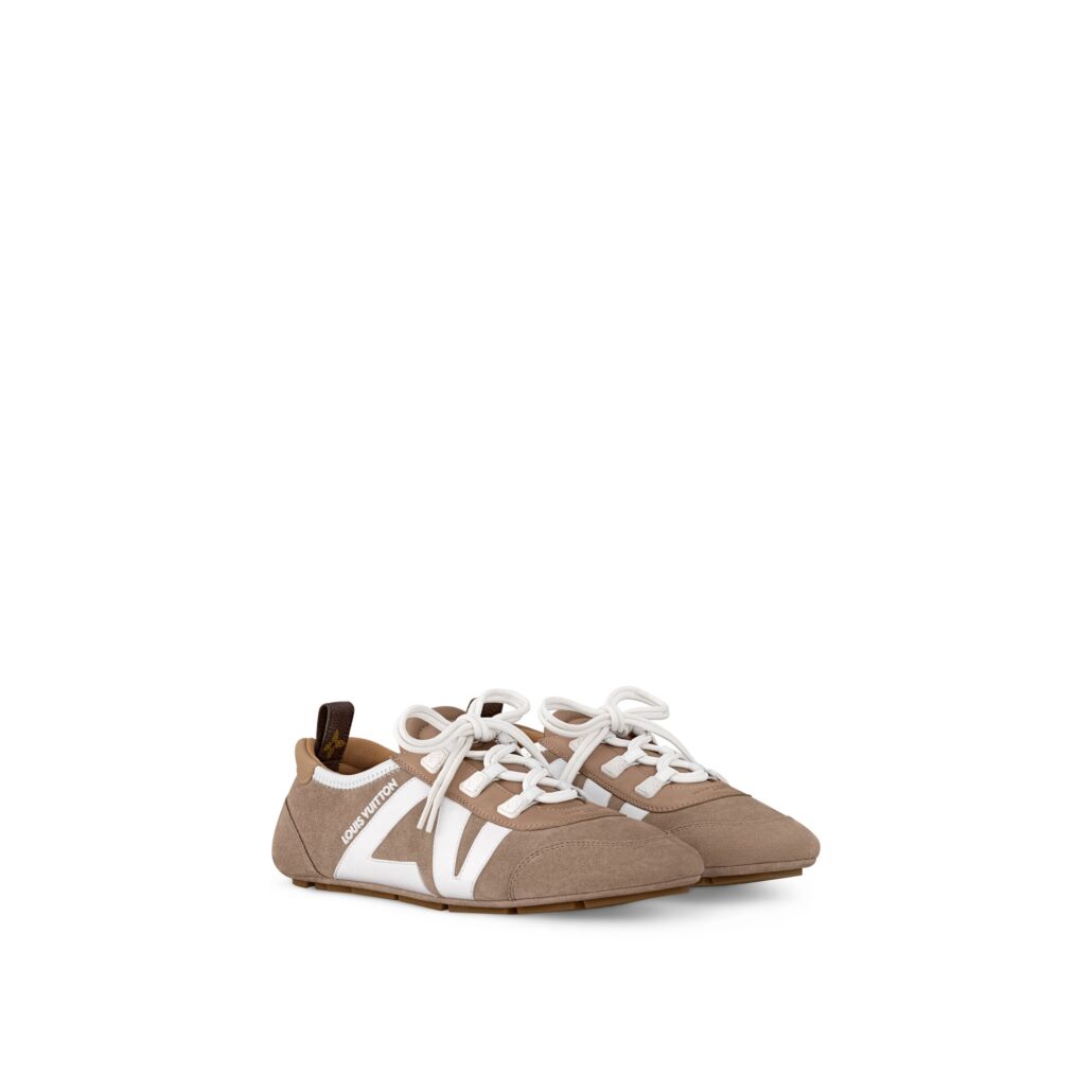 NOISETTE SUEDE LV SNEAKERINA Front view