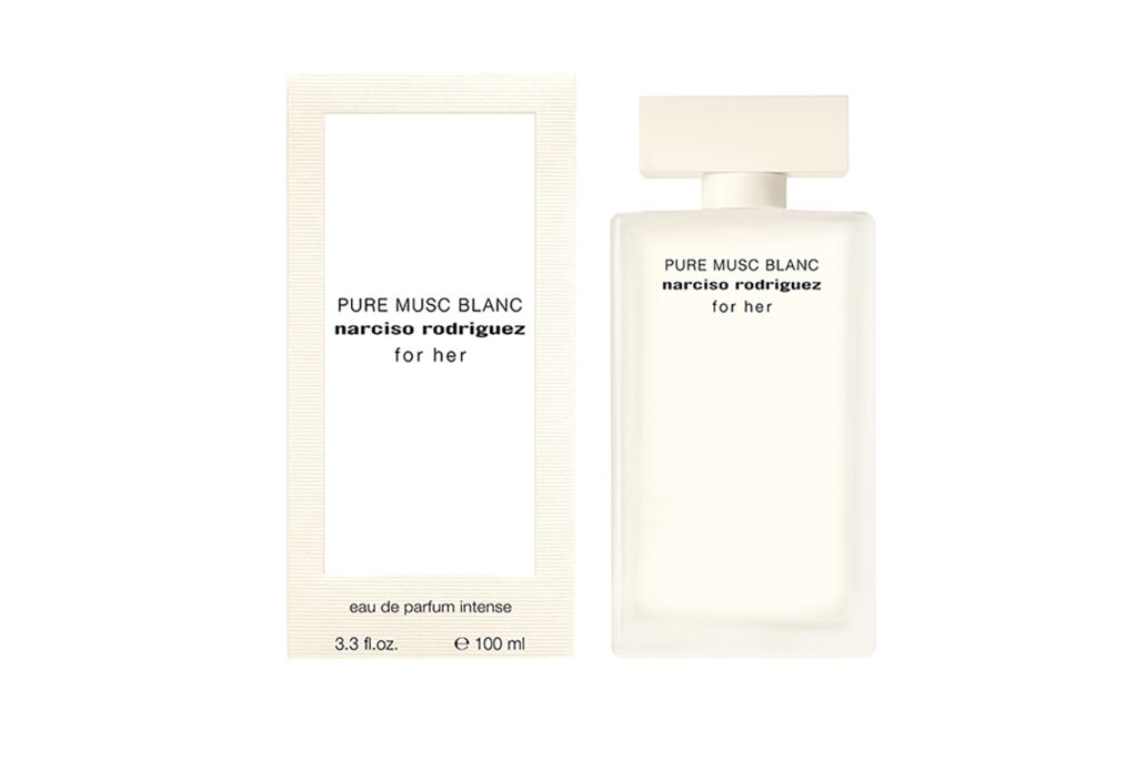Narciso Rodriguez for her PURE MUSC BLANC 100ml packflacon 300dpi