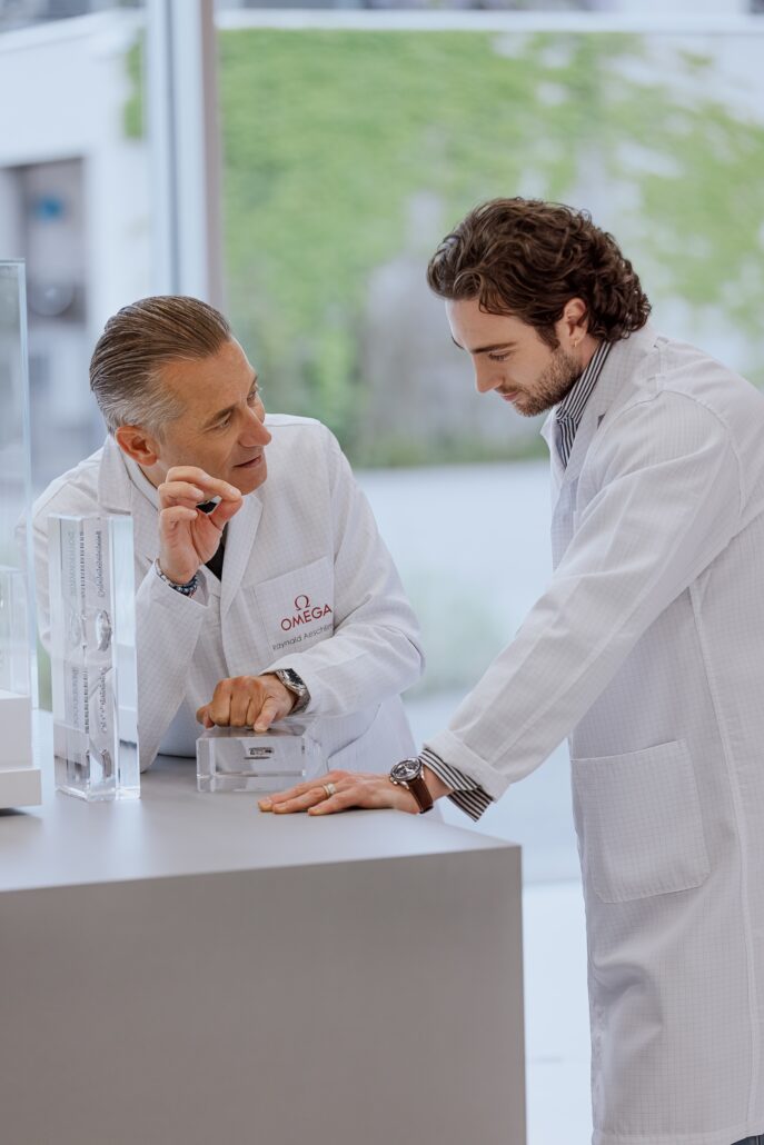 OMEGA Raynald Aeschlimann Aaron Taylor Jonhson 2