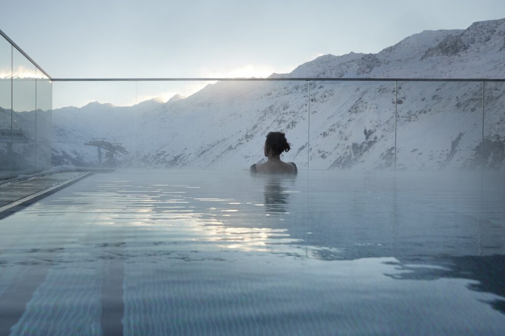 TOP Hotel Hochgurgl Outdoor Pool View
