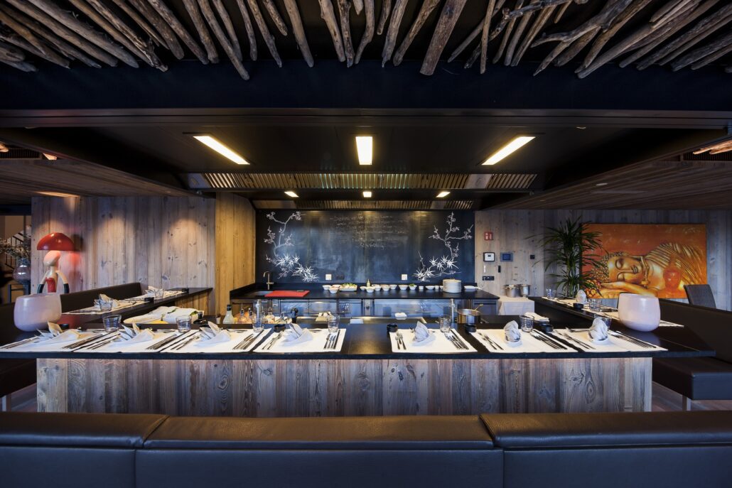 Teppanyaki Quellenhof Luxury Resort Passeier