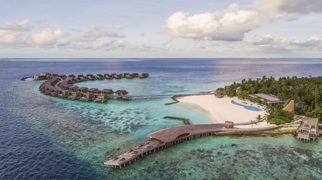 The St. Regis Maldives Whale Bar Exterior