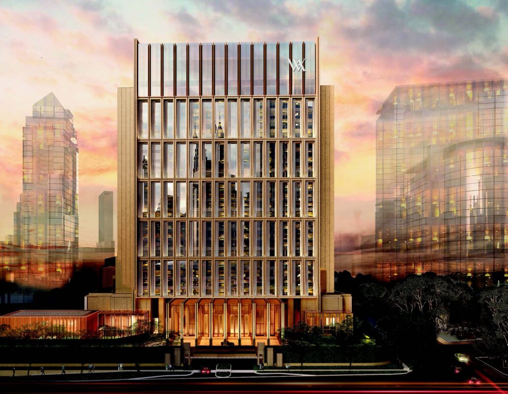 Waldorf Astoria Kuala Lumpur FACADE WITH LOGO