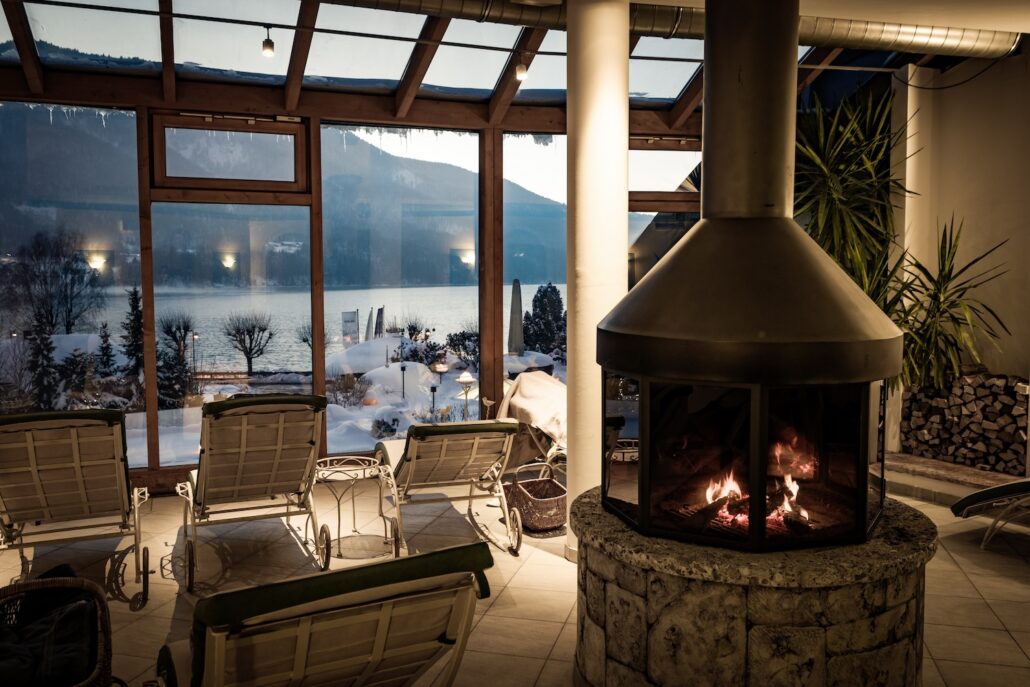 romantische stimmung im ruheraum ebners waldhof