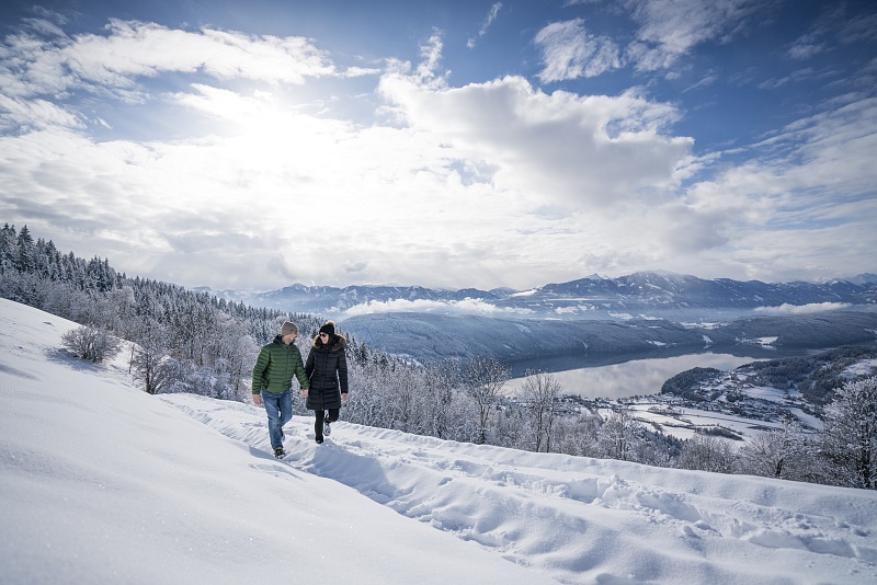 winterwanderung am millstaettersee c gert perauer kollers