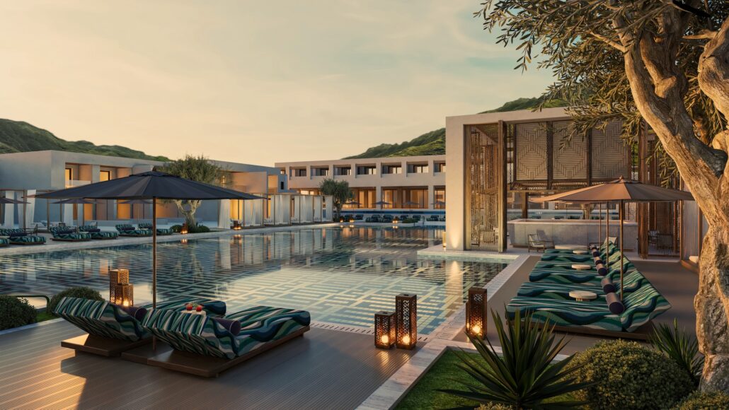 Amoh a Luxury Collection Resort Rhodes Pool RENDER