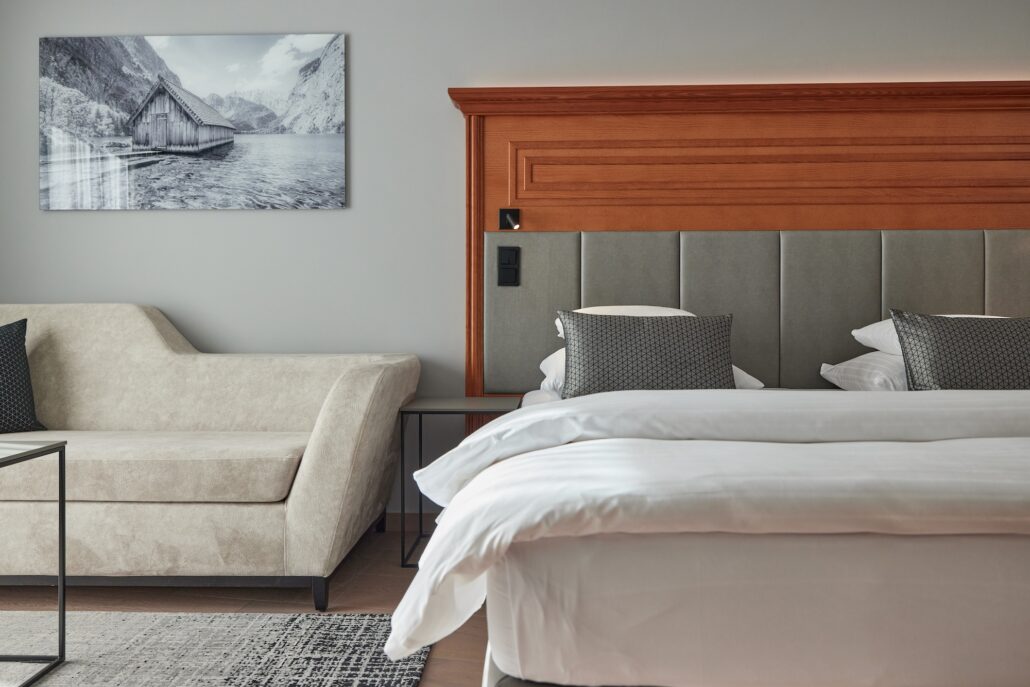 Doppelzimmer Modern Design Hotel Edelweiss Berchtesgaden