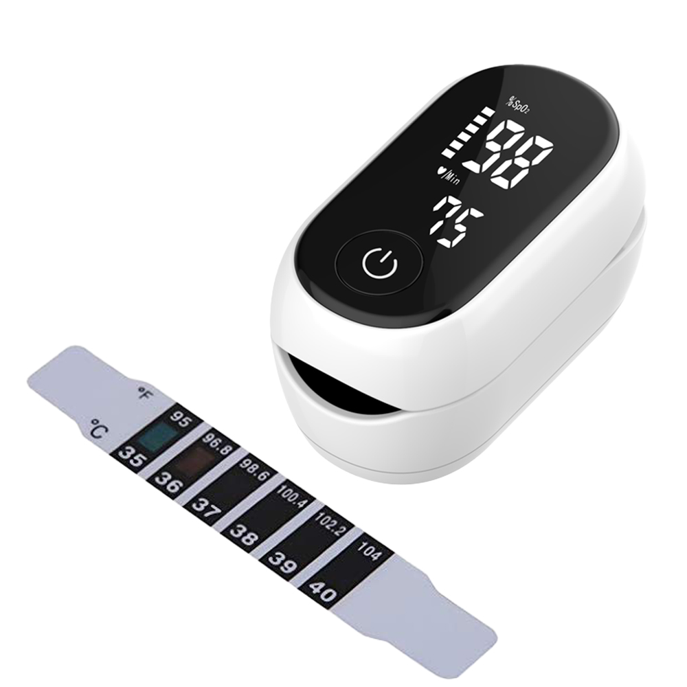 EC Hitze Notfall Koffer Vitalwerte messen Fieberstreifen und Pulsoximeter